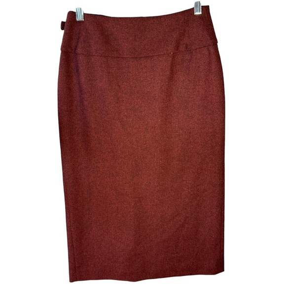 The Barn Classic Timeless Wool Jacket Skirt Set Brass Color Details Womens 36 - Picture 13 of 16